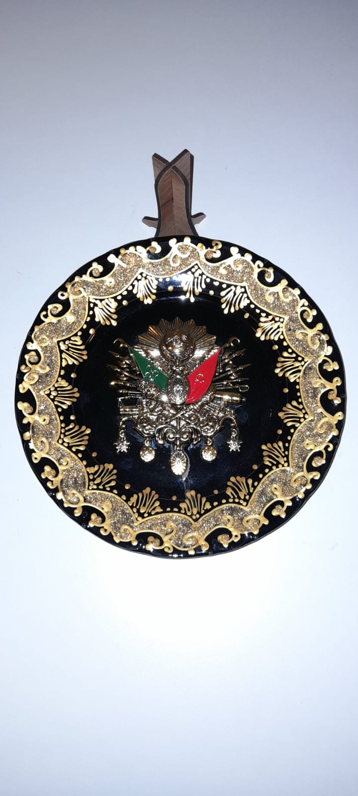 Osmanli Armalı Dekoratif Tabak 20cm