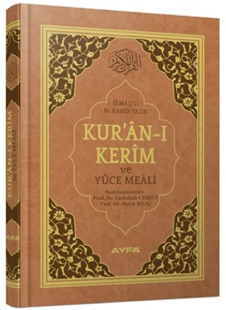 Ayfa Kuranı Kerim Orta Boy Türkce mealli