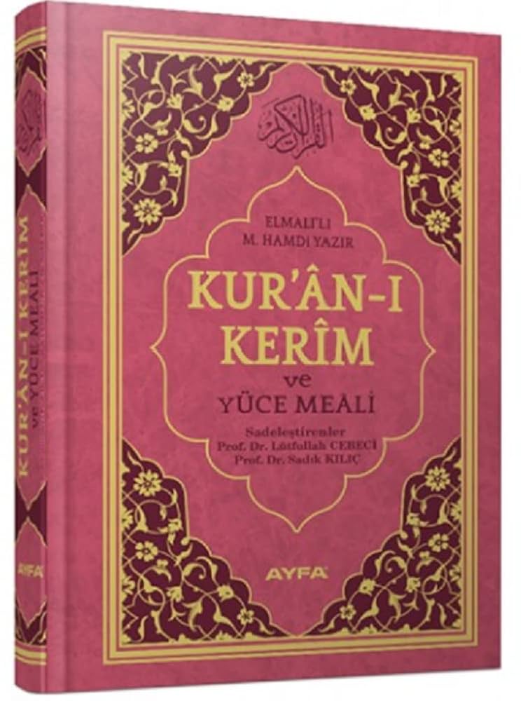 Ayfa Kuranı Kerim Orta Boy Türkce mealli