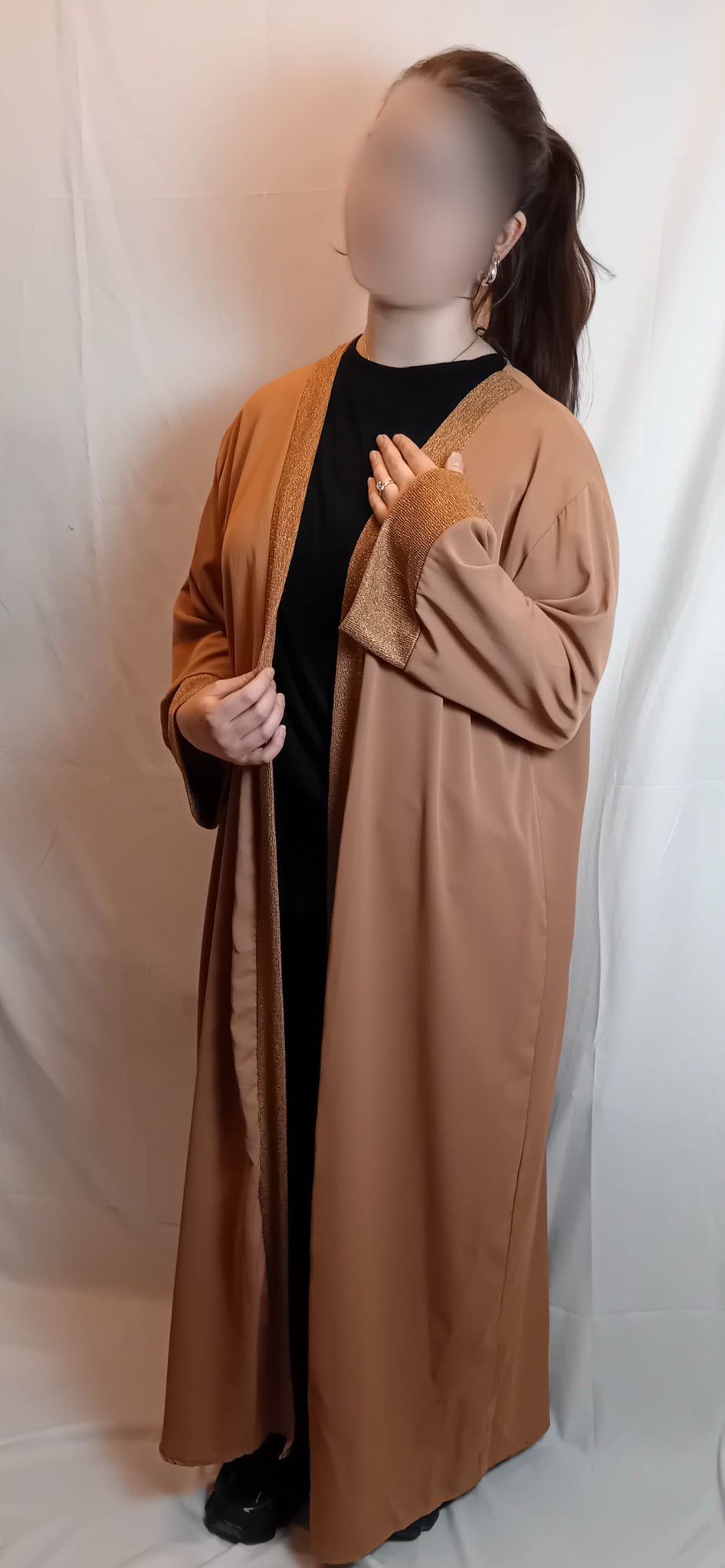 Lüks Abaya tek beden