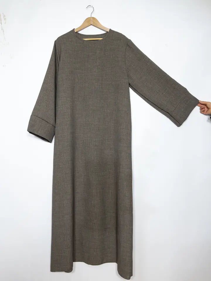 Abaya met wijde mouwen
