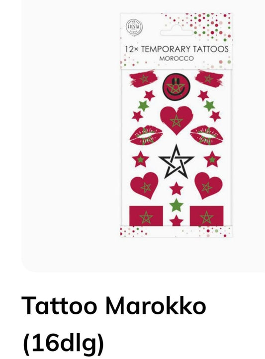 Marokko tattoo