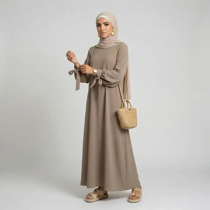 Medina zijden abaya-jurk