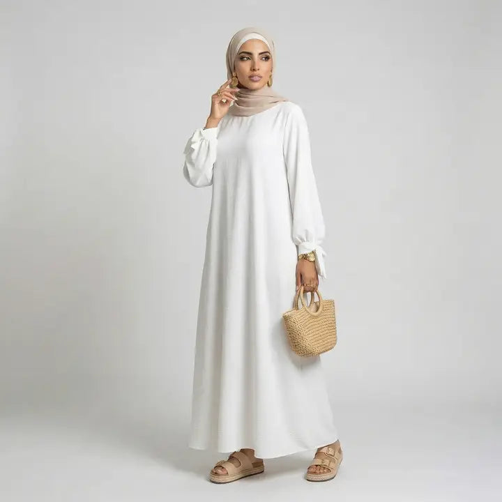 Medina zijden abaya-jurk