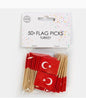 Prikkers Turkse vlag